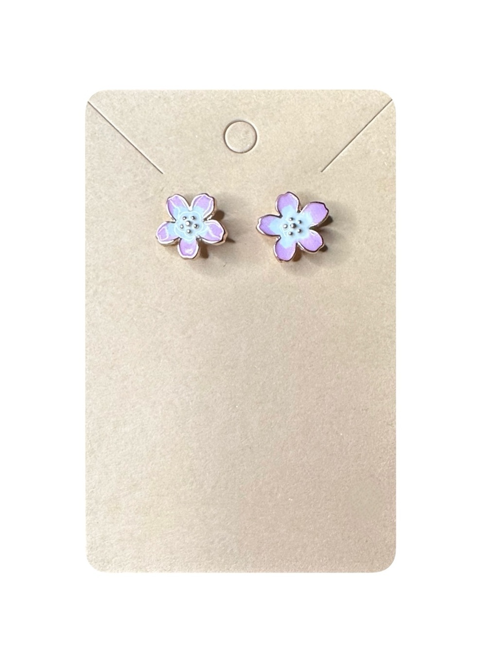 5/$25 😻 Pink Flower Stud Earrings - Unbranded